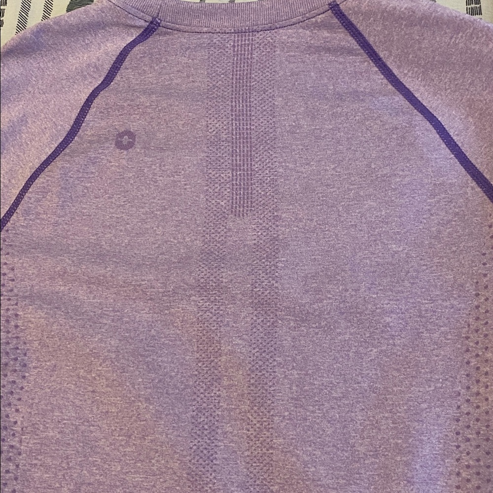 Figs Women's Light Purple Crew Neck underscrub and jogger pants - Picture 7 of 9